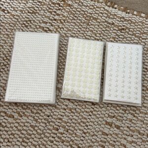 White Adhesive Embellishment Set